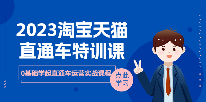 2023淘宝·天猫直通车评特训课，0基础学起直通车运营实战课程（8节课时）-搞钱花