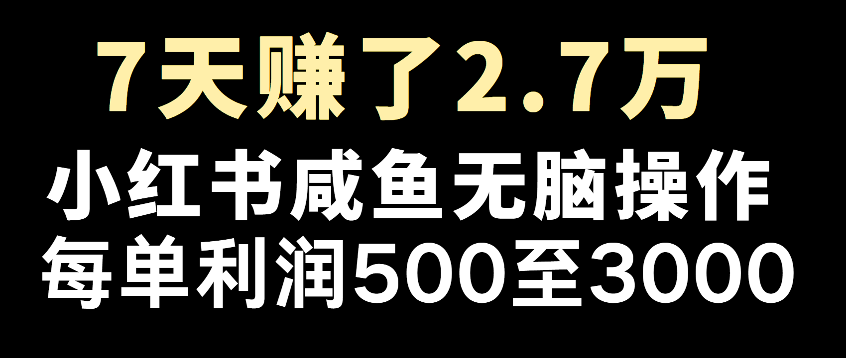 全网首发，7天赚了2.6万，2025利润超级高！-搞钱花