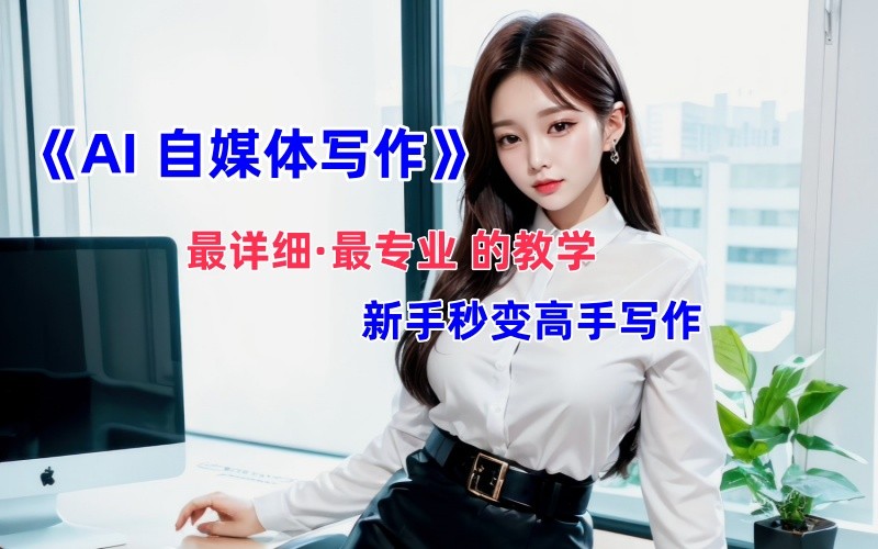 全网最全最细最专业的“AI自媒体写作”教学，新手小白秒变写作高手！-搞钱花