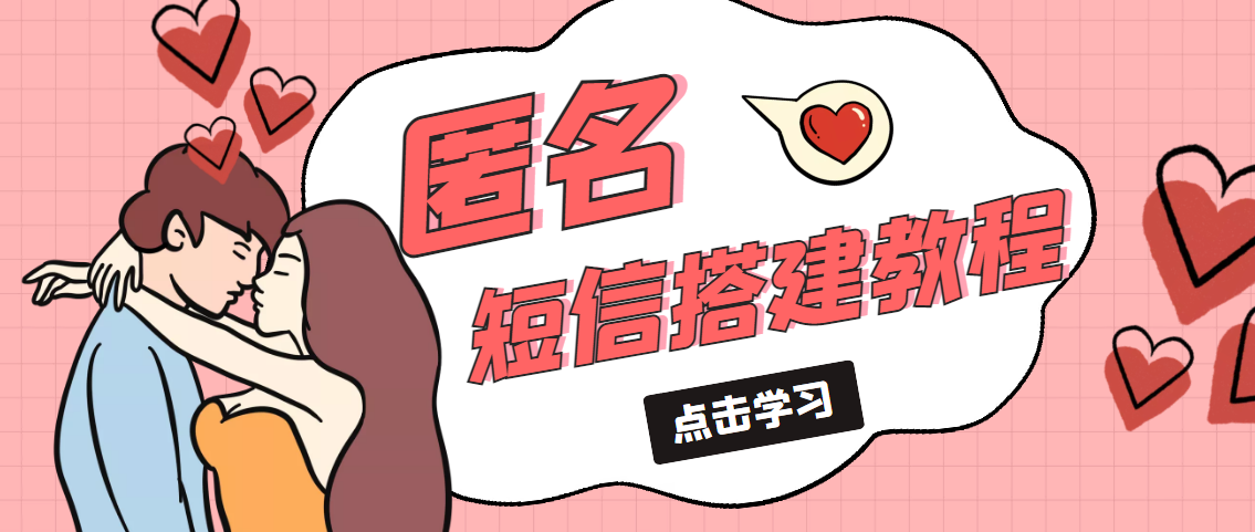 冷门月入过万的匿名短信项目搭建教程【网站源码+网站搭建视频教程】-搞钱花