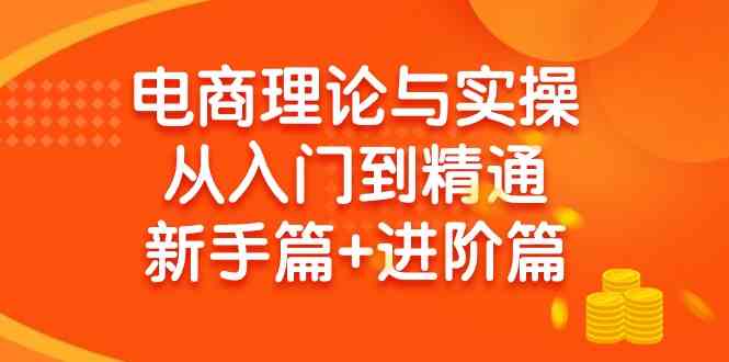 （9576期）电商理论与实操从入门到精通 新手篇+进阶篇-搞钱花