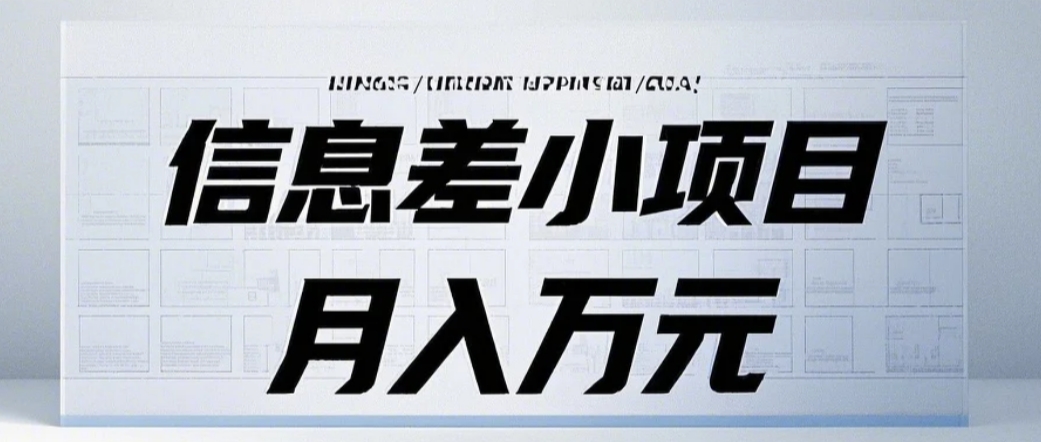 信息差小项目：国内外视频代下载，项目操作简单零成本零门槛月入过万-搞钱花